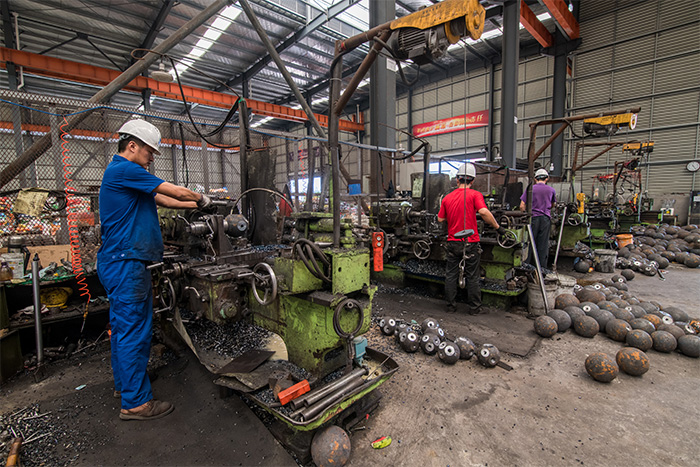 伊春网架配件车间